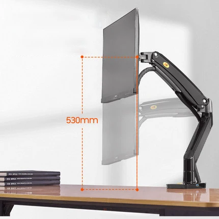 Настольный кронштейн для монитора NB F100A держатель с газовой пружиной 22-35 дюймов