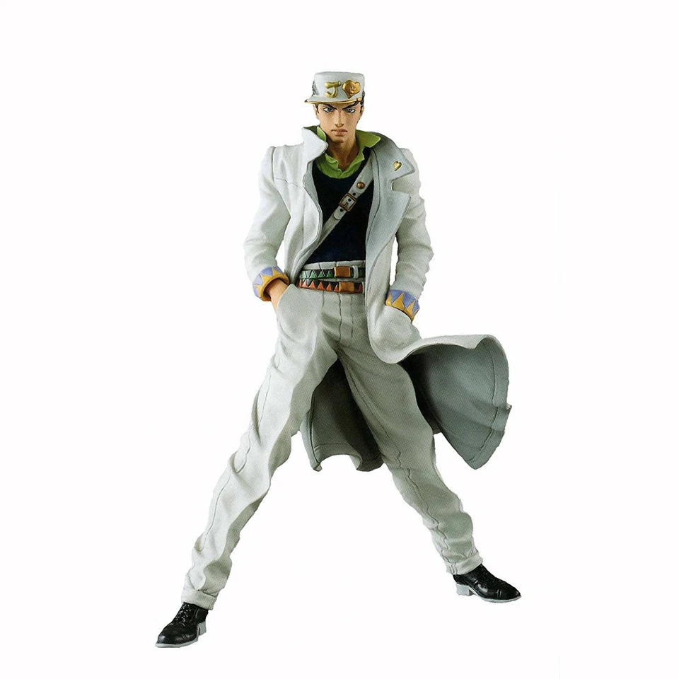 Kujo Jotaro Tronzo Banpresto алмазные записи Kujo Jotaro ПВХ фигурка Звездных крестоносцев звезда Платина Джотаро фигурка игрушки - Цвет: Kujo Jotaro