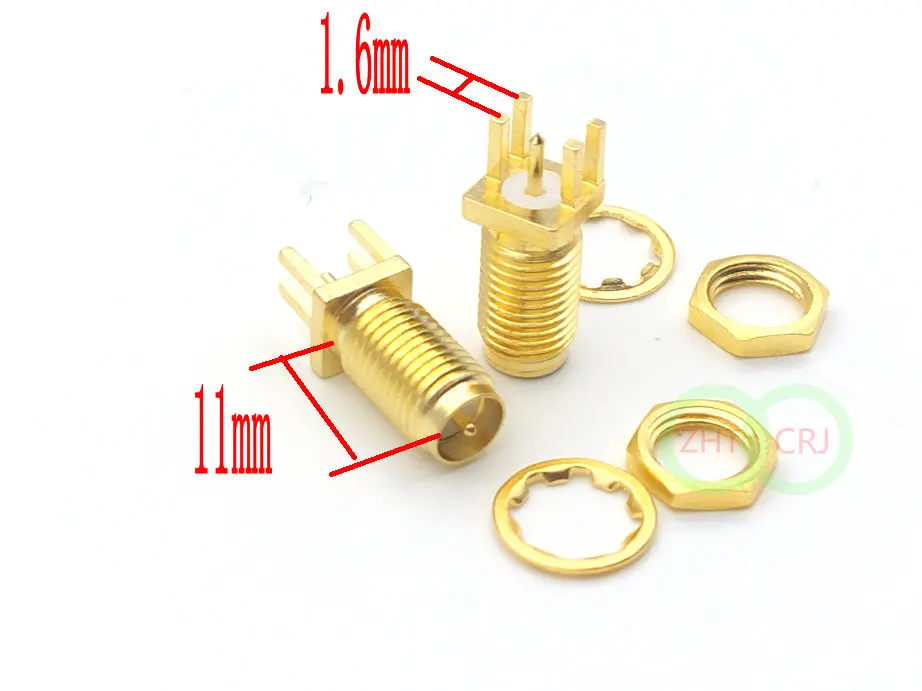 Фонарь мама (штырь) радиочастотный разъем гайка для пайки зажим печатной платы