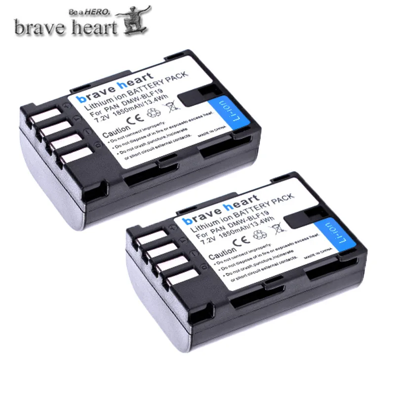 2battery 4 шт. 1850 мАч DMW-BLF19 DMW BLF19 BLF19 литий-ионный аккумулятор+ ЖК-USB зарядное устройство для Panasonic Lumix DMC-GH3 DMC GH3 GH4 DMC-GH4 камеры - Цвет: 2battery