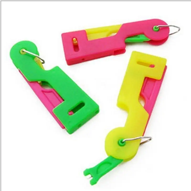 1 шт. швейная игла Threader Thimble резьба инструмент для пожилых людей руководство иглы