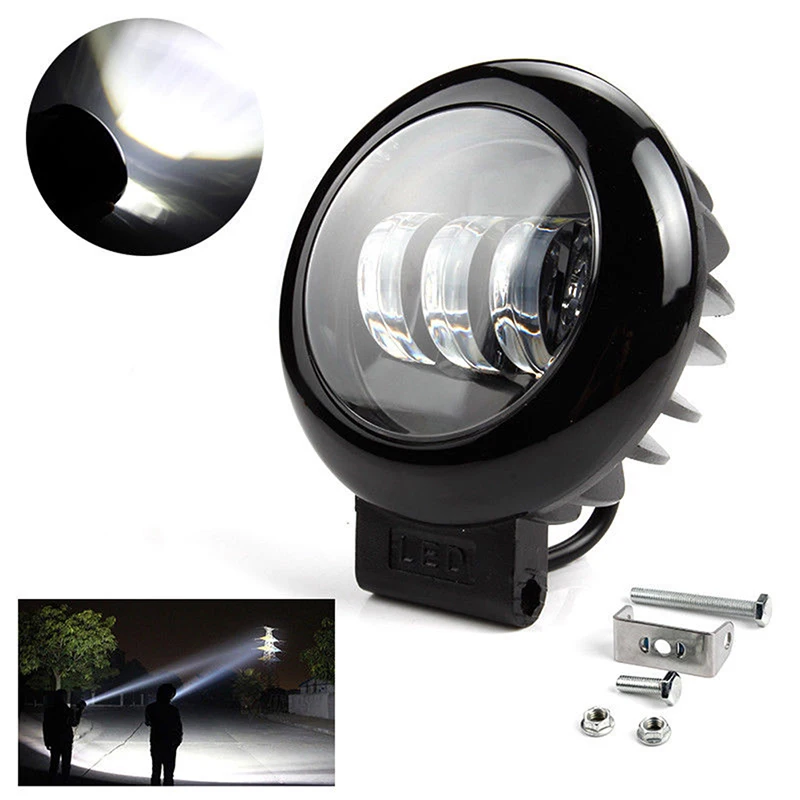 Противотуманная фара 30 Вт светодиодсветильник для автомобиля грузовика лодки |