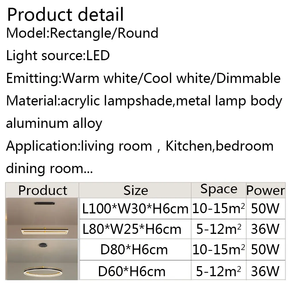 

Haning Lamp Modern Luxury LED Pendant Light For Living room Kitchen Dining room Home Decor Art Pendant Lamp Lighting Fixtures