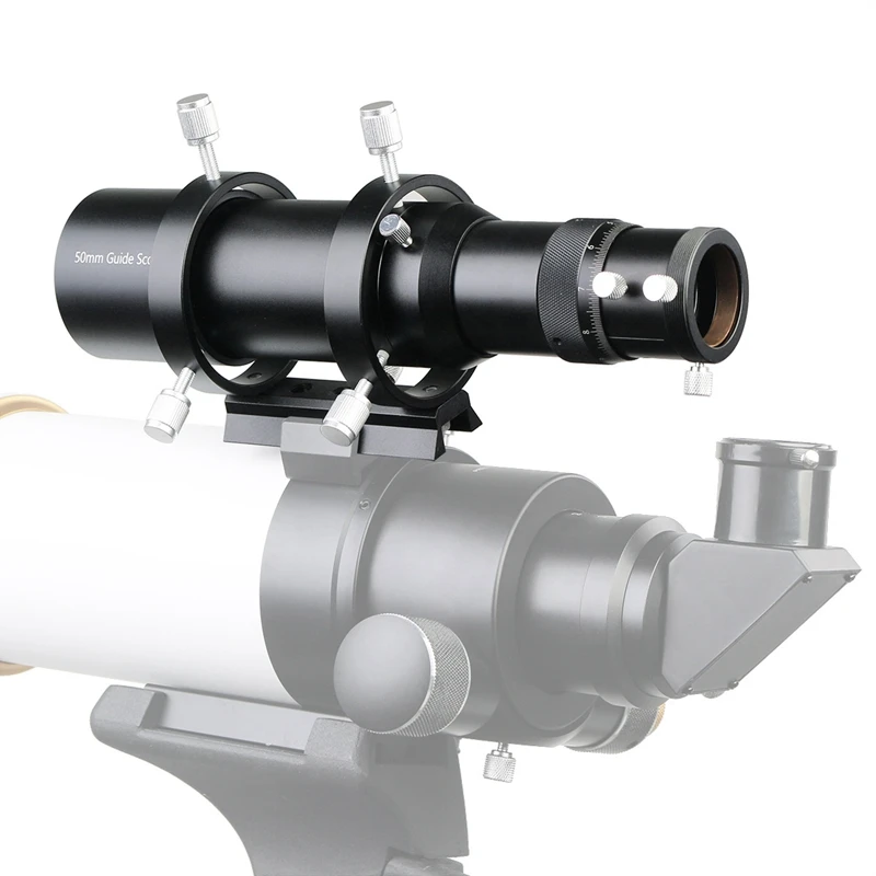 Новинка 50 мм компактный Делюкс Finder Scope 1 25 дюйма Двойная спиральная фокусировка