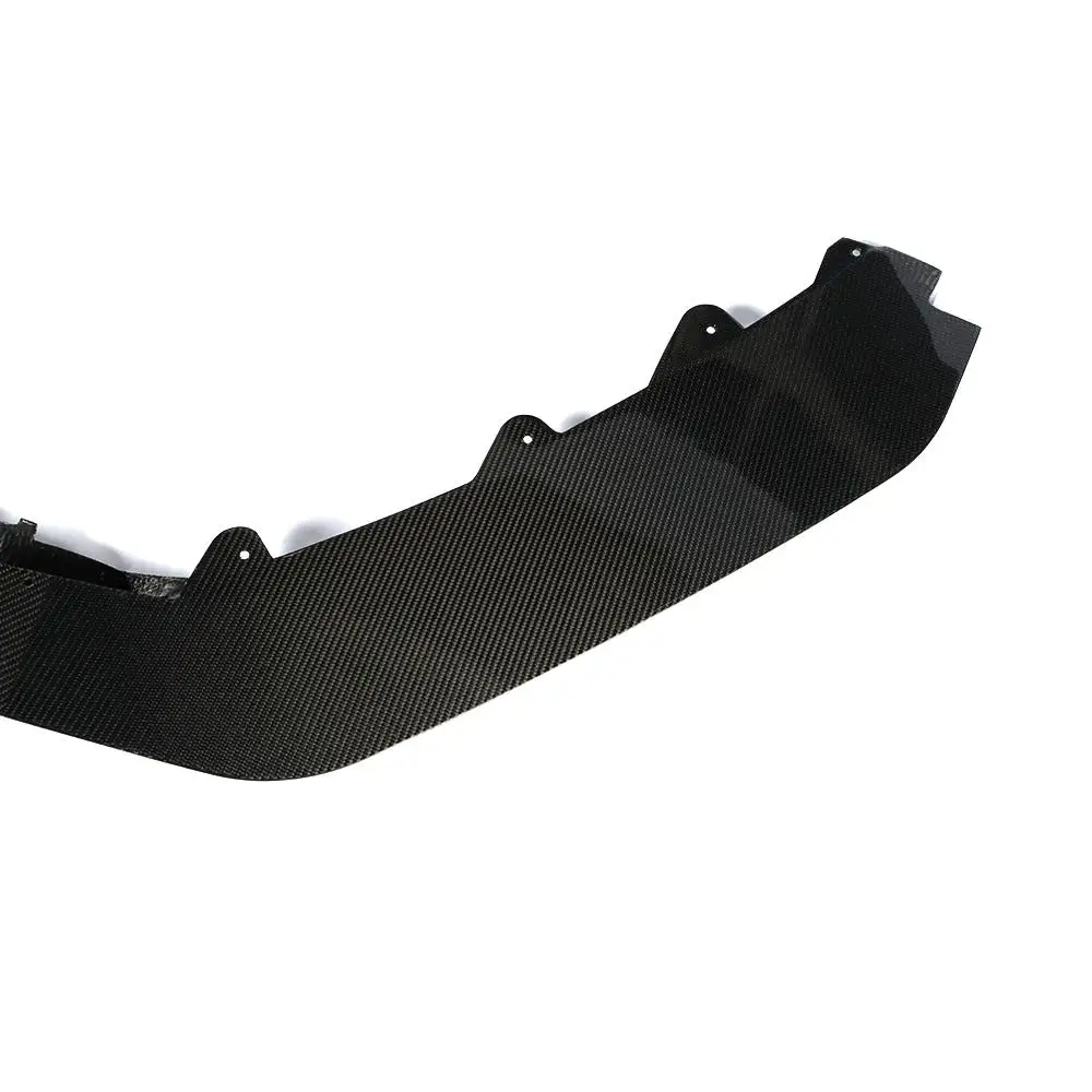 

Carbon Fiber Front Bumper Lip Spoiler For Jaguar F-TYPE 2 Door 2018 2019 Car Front Bumper Lip Chin Splitters Protector FRP Black