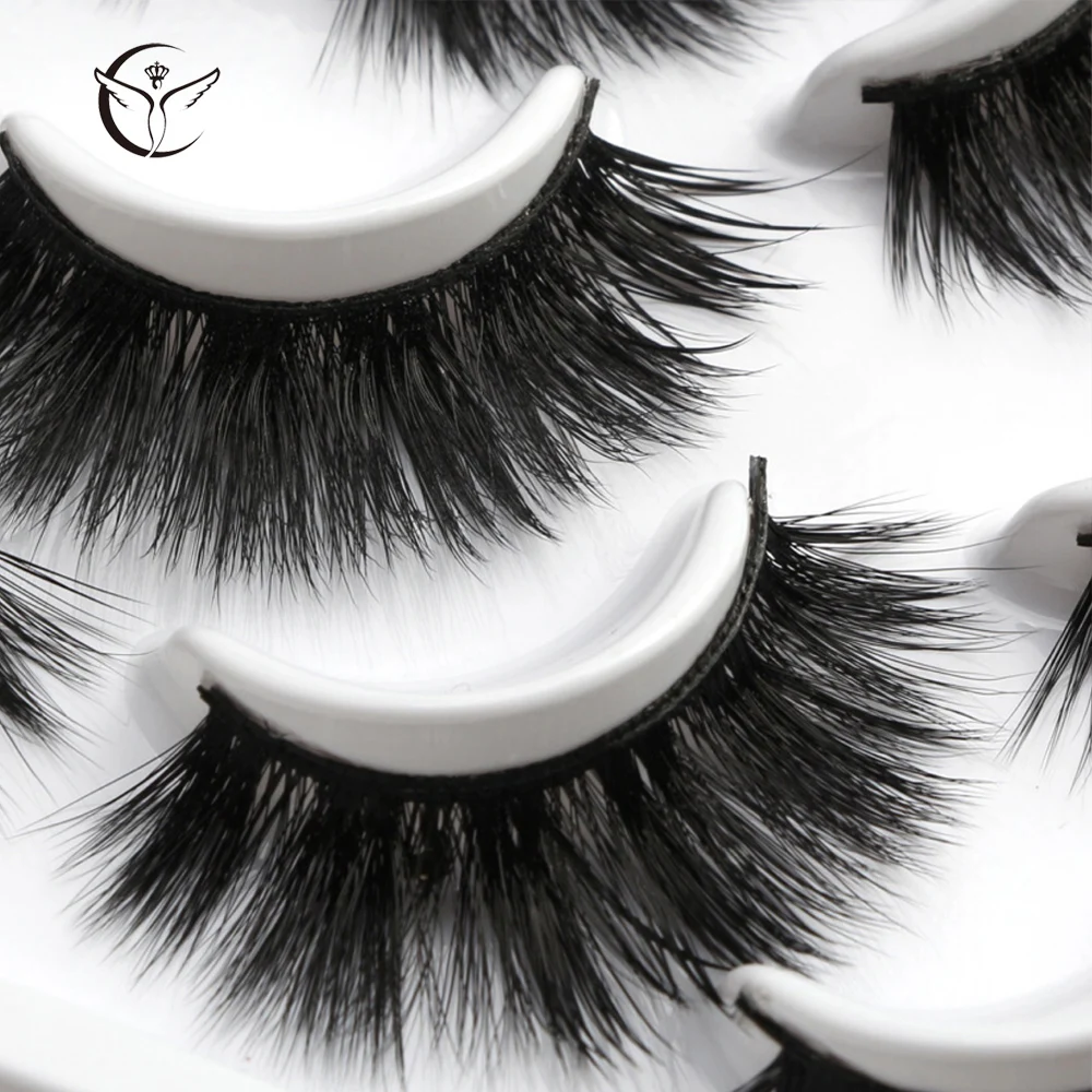 Mink eyelashes 3d mink hair eyelashes10 pairs long makeup 3d faux nature fake lashes extension false eyelashes Wholesale(10P