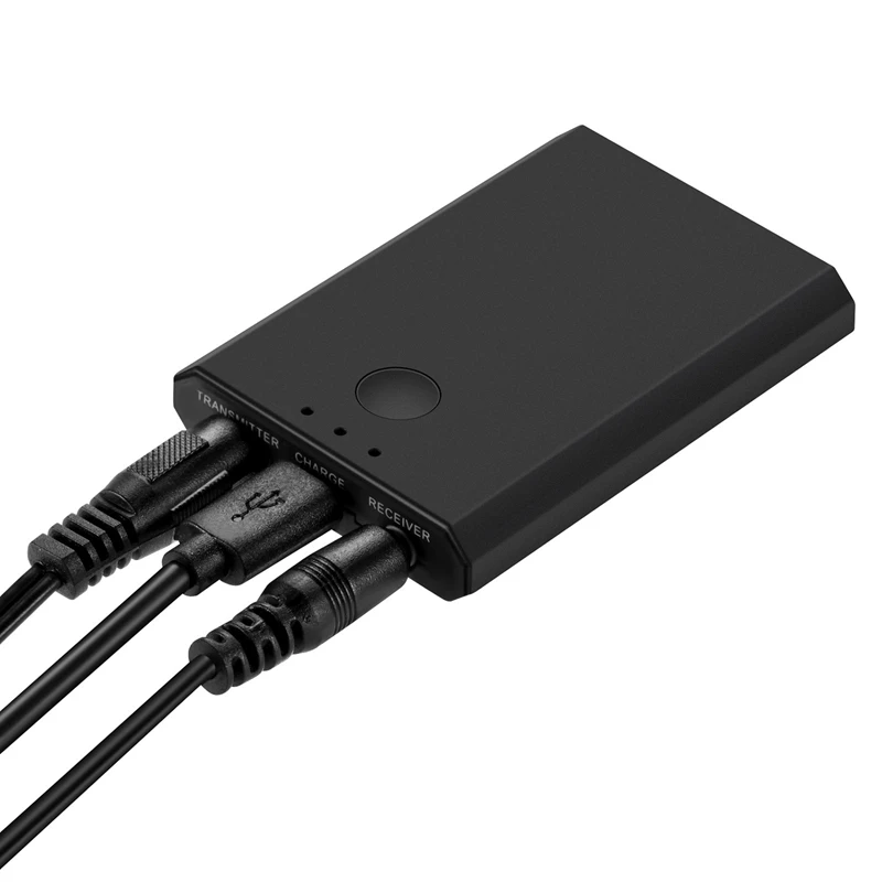 

2 in 1 Bluetooth Transmitter Receiver Wireless Stereo Audio 3.5mm Jack Aux Adapter for TV PC Car Smart Phone Speaker