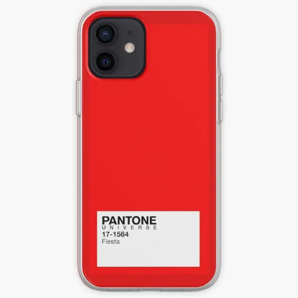 Красный чехол для телефона Pantone настраиваемый iPhone 5 5S 11 12 13 Pro Max Mini 6 6S 7 8 Plus X XS XR