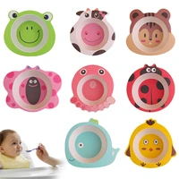 baby feeding bowl tableware cartoon animal shape household baby meal bowl safety complementary food bowl