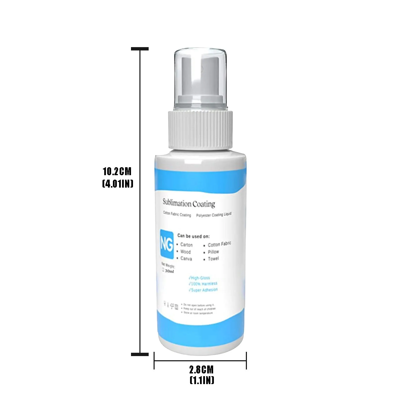 1 шт. универсальный спрей для дезактивации хлопка сублимационный Защитный Спрей