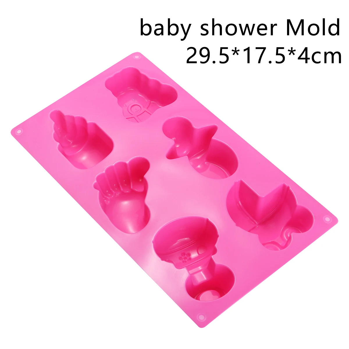 3D милый детский душ форма для торта соска бутылка помадка печенье Желе Sugarcraft Reuable