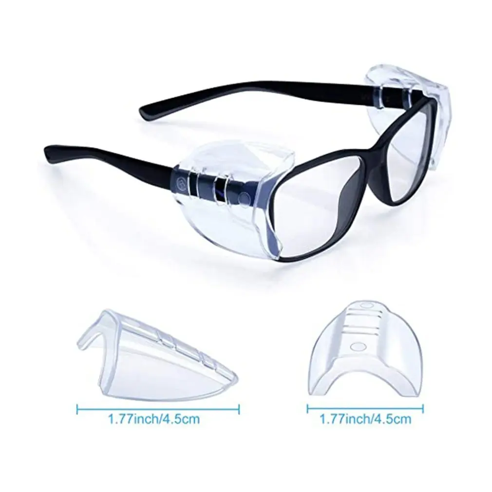 

Tpu Glasses Protective Wings Flank Protection Myopia Glasses Side Protective Sheet Splash-Proof Wings