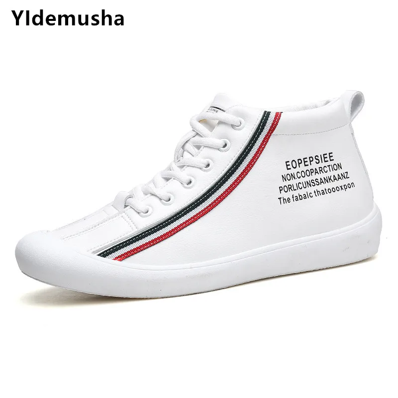 

Мужские кроссовки с вулканизированной подошвой, белые удобные нескользящие кроссовки, повседневная спортивная обувь для улицы, новинка 2020