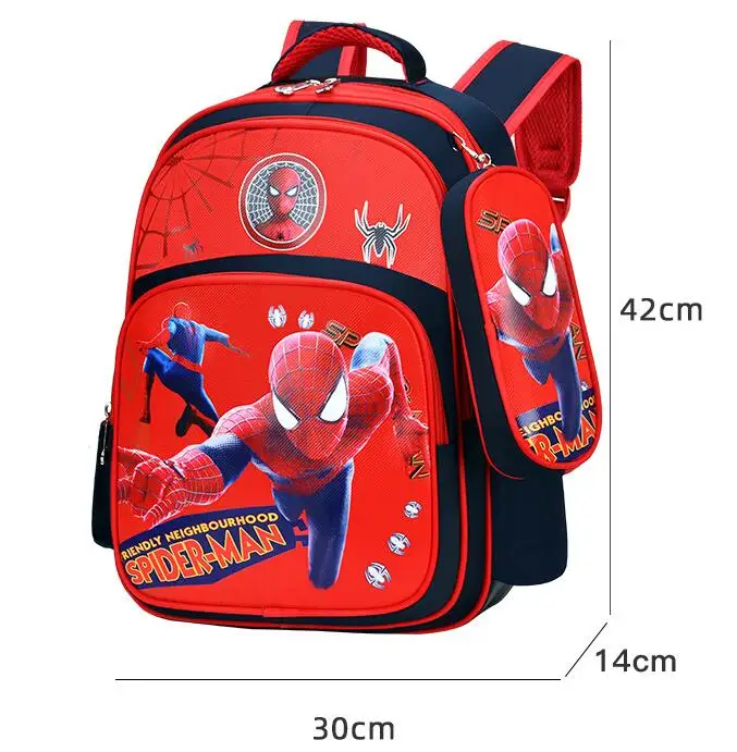 Школьный портфель с рисунком «Человек-паук»