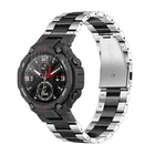 Роскошный ремешок для смарт-часов Amazfit T Rex Pro, металлический браслет из нержавеющей стали для Xiaomi Huami Amazfit T Rex