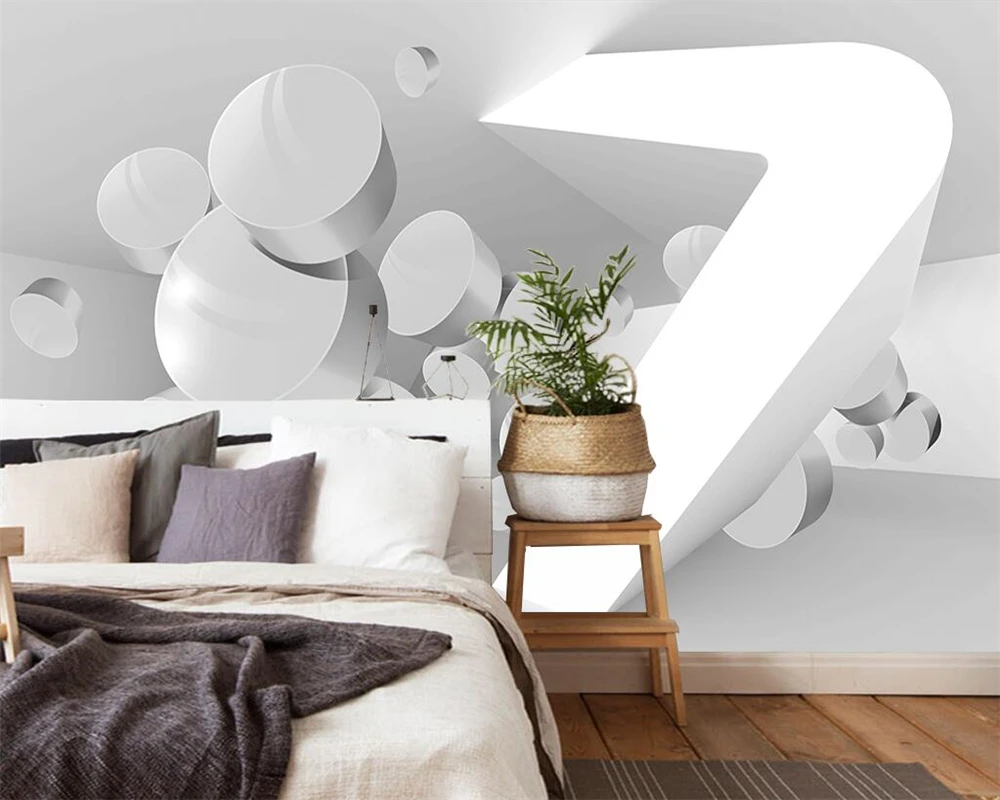 Diantu пользовательские обои домашний декор роспись Современная мода 3D простой