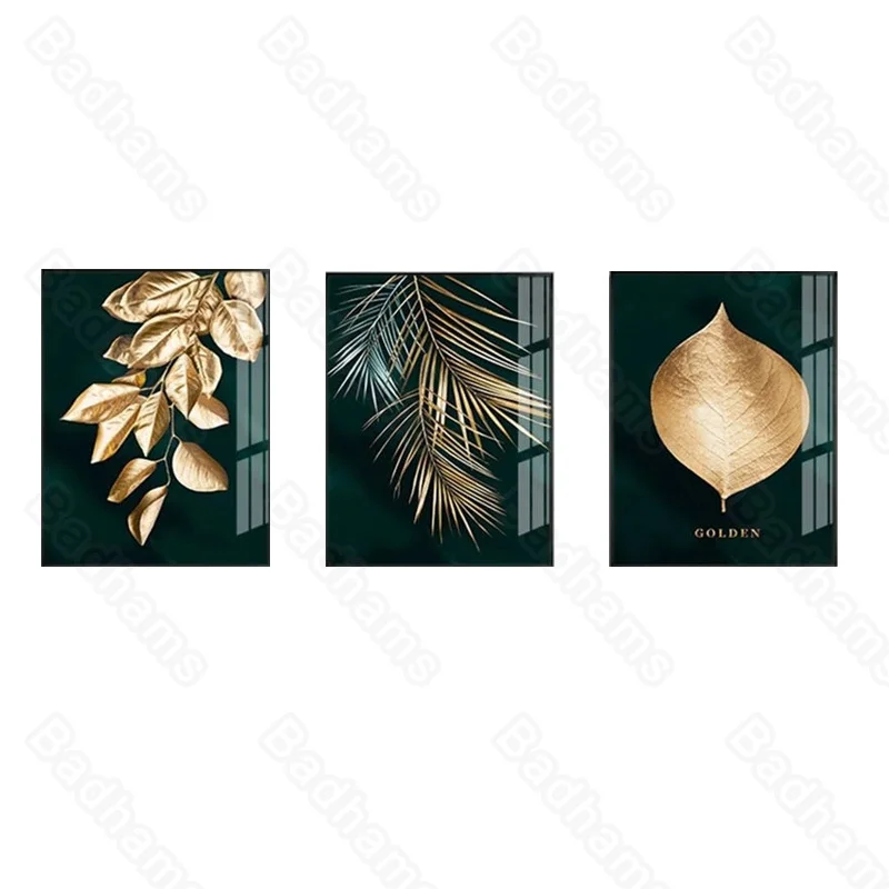 

Modern Decoration Home Simple Light Luxury Triptych Living Room Background Mural Atmosphere Bedroom Canvas Hanging Painting