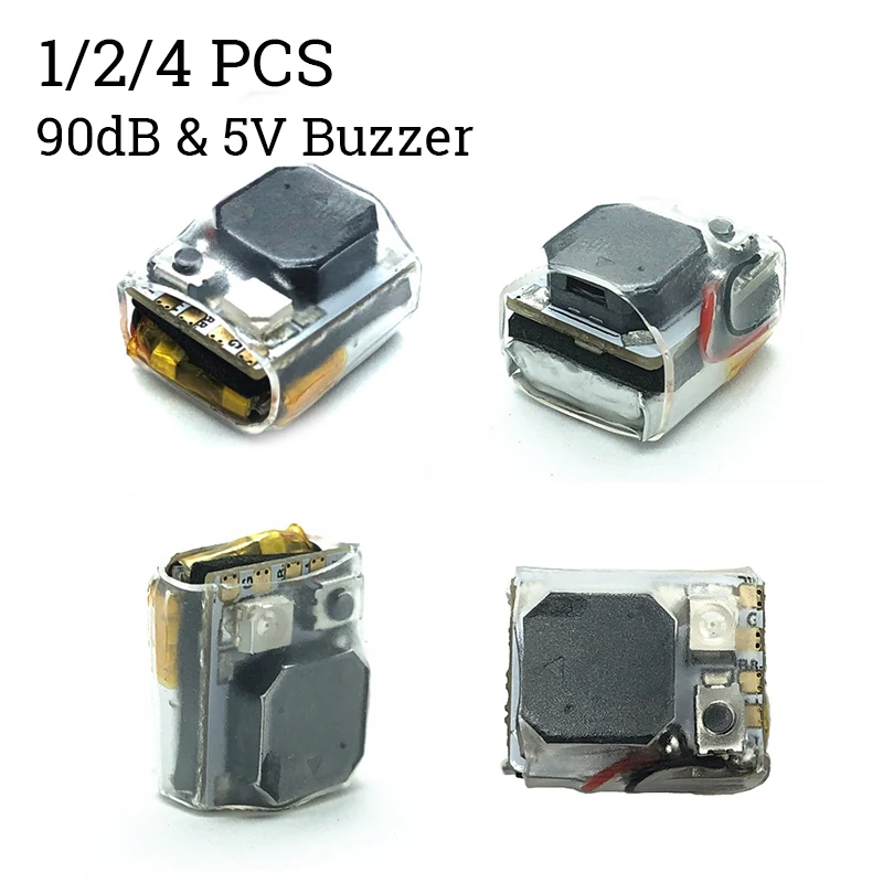 

1/2/4 PCS FullSpeed Lucky 90dB 5V Box Beeper Buzzer w/ Built-in Battery RC FPV Racing Drone RC Quadcopter DIY Accessories