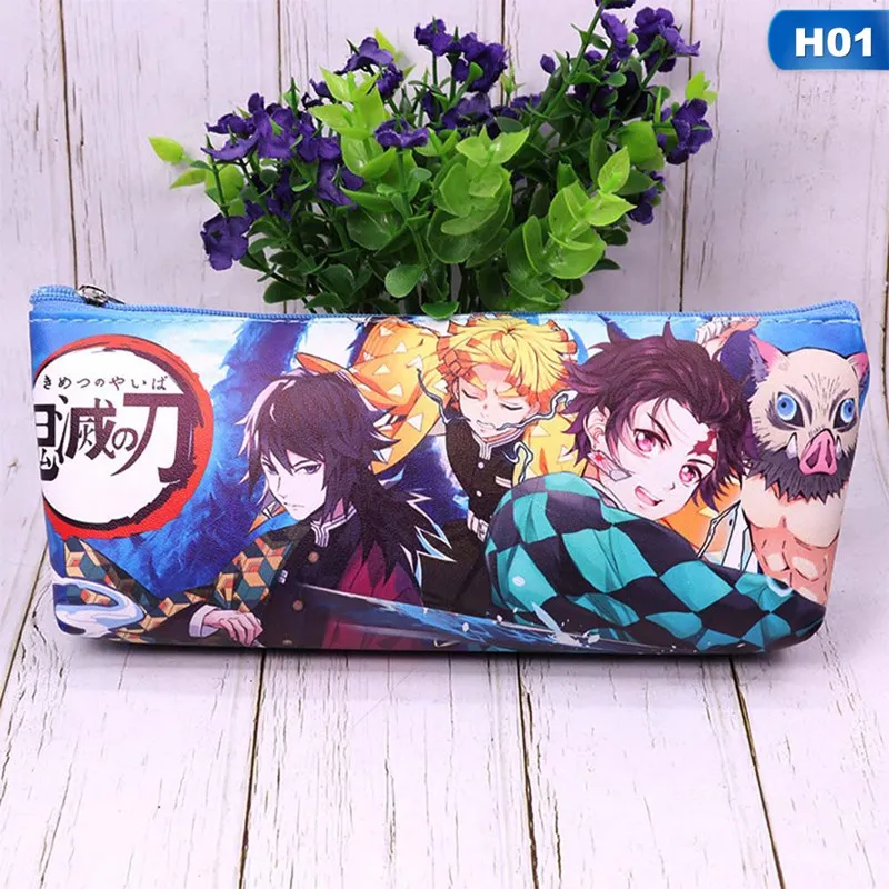 

NEW Anime Demon Slayer: Kimetsu No Yaiba Kamado Nezuko Cosplay Pen Bag Pencil Case Cosmetic Bag Storage Bag