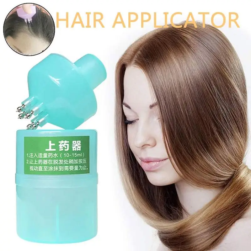 

Hair Medicator Hair Growth Liquid Hair Growth Lotion Medicin Hair Restoration Hair Liquid Massage Comb Care Medicated Comb B9D3