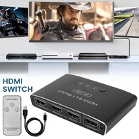 hdmi compatible switch 3 port 4k switcher splitter box selector 3x1 ultra hd video 1080p for dvd hdtv xbox ps3 ps4