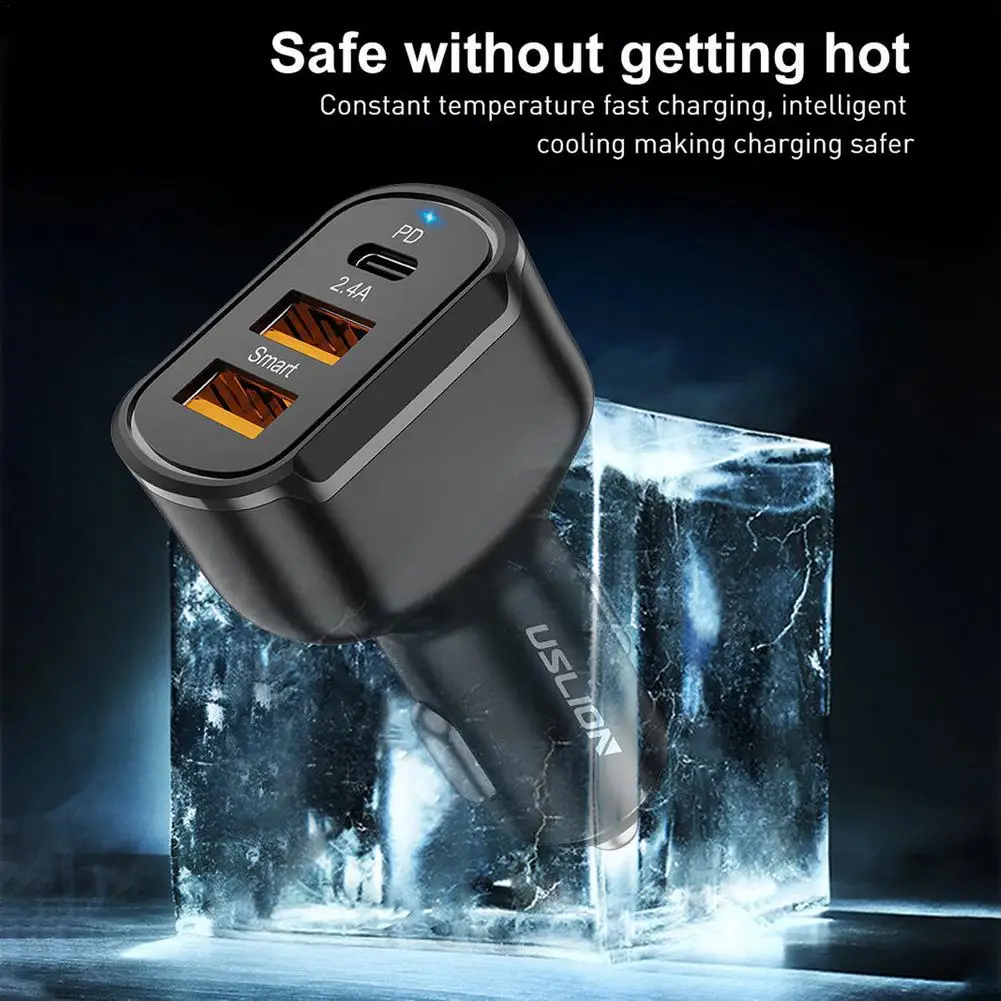 12 24v 30 вт быстрой зарядки автомо