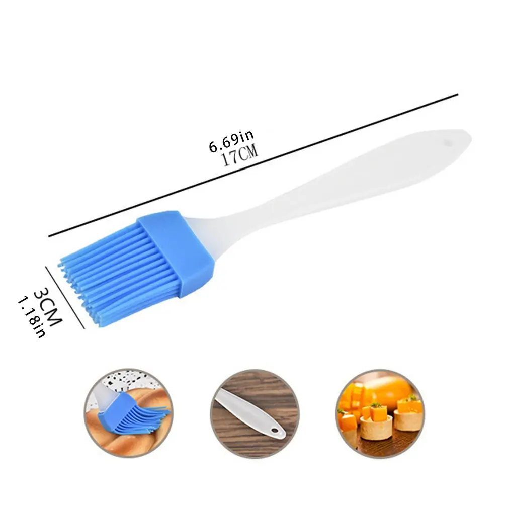 

Silicone Bread Basting Brush BBQ Baking DIY Kitchen Cooking Tools Magic Cleaning Brushes Easy to Clean Wash Brushes