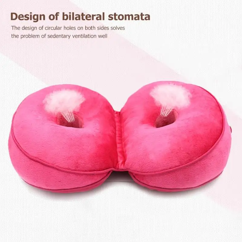 6 Colour Dual Comfort Seat Cushion Memory Foam of Hip Lift Beautiful Butt Latex Multifunctional | Дом и сад
