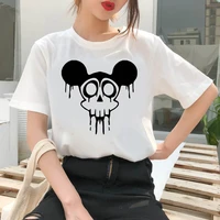 new t shirt women kawaii top cartoon graphic tees funny skull harajuku t shirt unisex fashion tshirt female