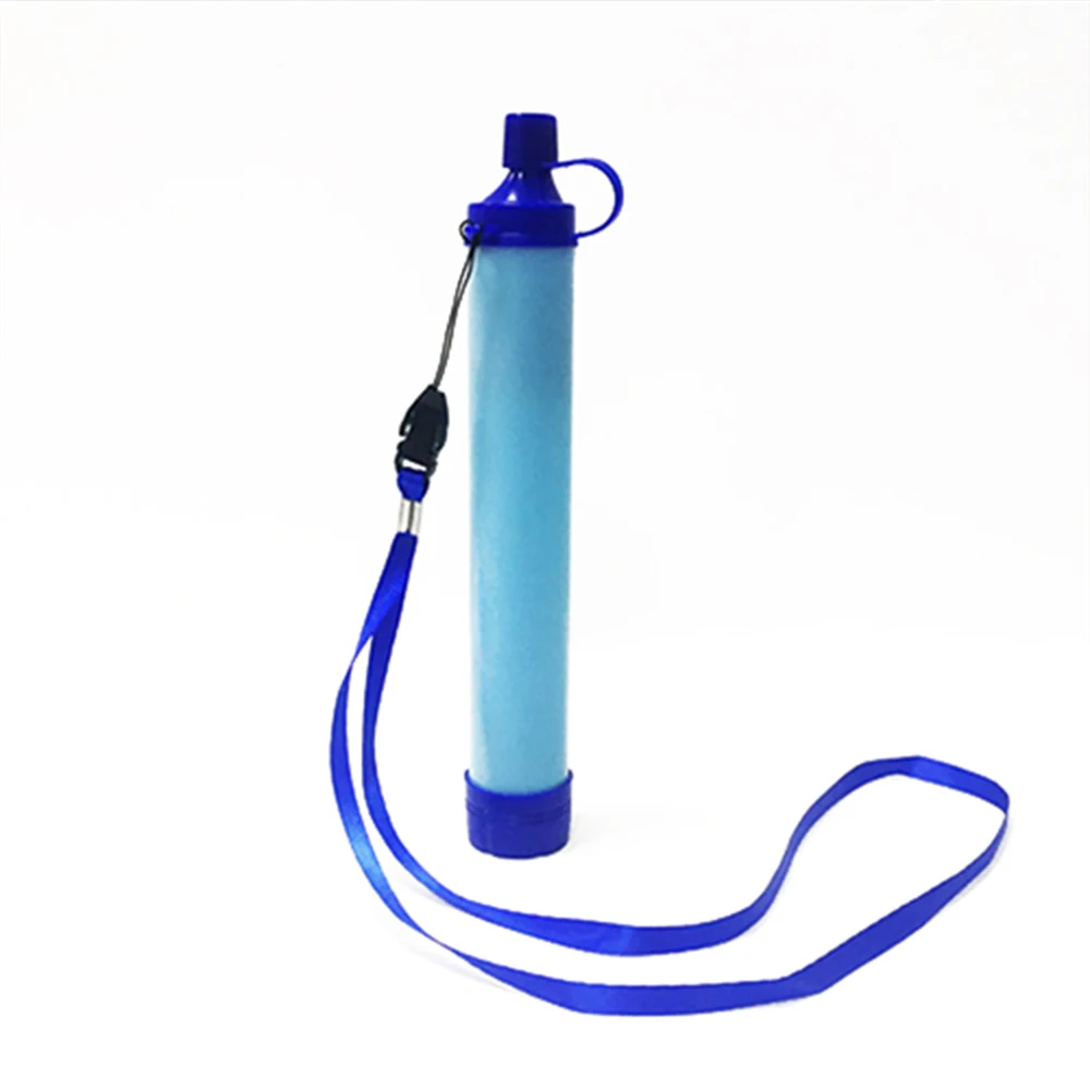 Outdoor EDC Survival Water Filter Straws Camping Equipment Purifier Filtration System Emergency Hiking Accessories | Спорт и