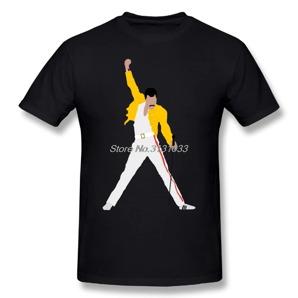 Футболка Queen Band Rock футболка с принтом Фреда #2 летняя мужская уличная одежда