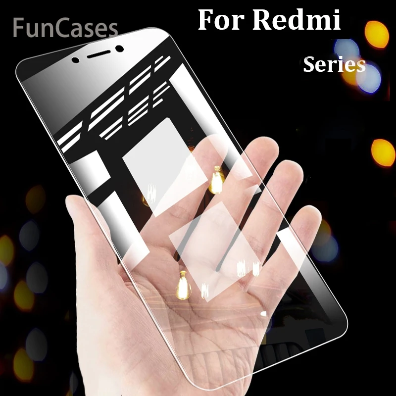 Защитное стекло для Xiaomi Redmi 4X 4A 5 Plus Note защита экрана закаленное 7 8 pro 6 Pro