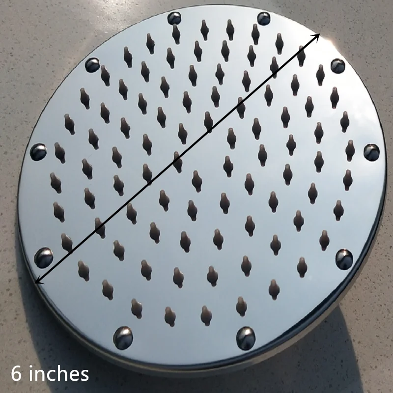 

Rain Shower Head Bathroom Round Ceiling Shower Head