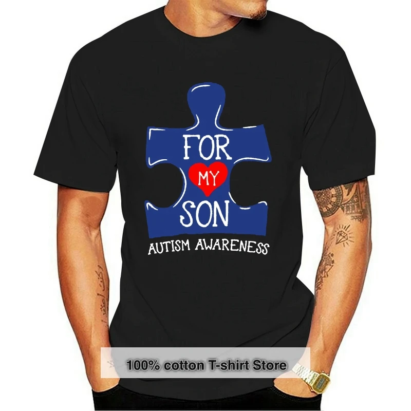 

Autism Mom Shirt Autistic T Shirt Puzzle Piece Autism Shirts For Dad Autism Pride World Autism Day Ribbon For My Son Mens