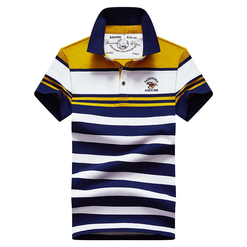 DARPHINKASA тонкая рубашка-поло дышащая с коротким рукавом мужская мода деловая