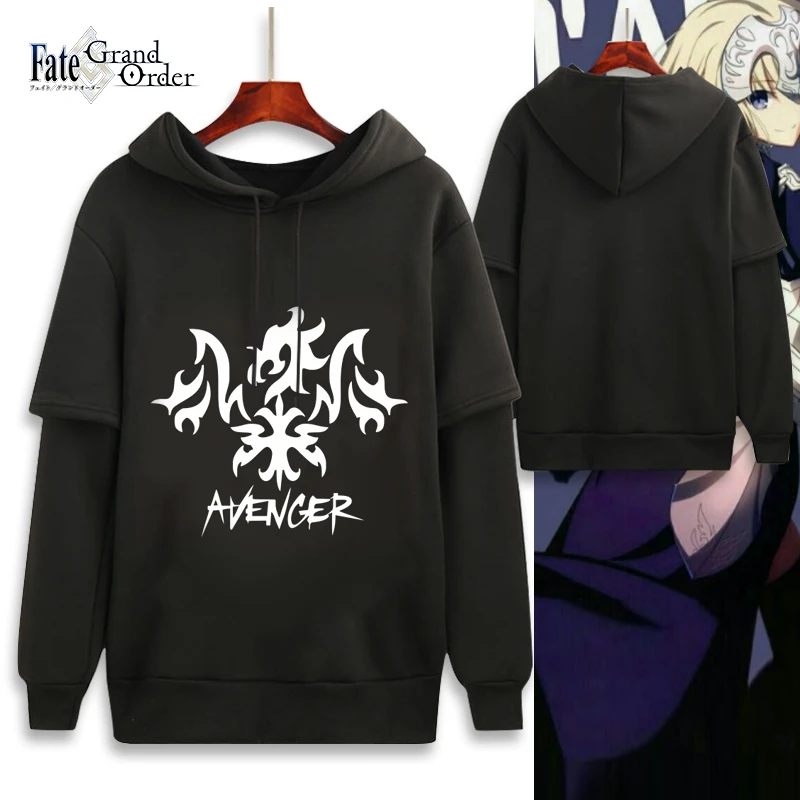Аниме Fate/stay night толстовка с капюшоном High Q унисекс пуловер Fate FGO дуговая меч реглан