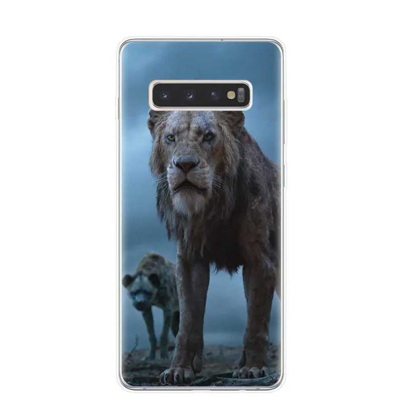 T6820 Роскошный чехол для телефона Lion King nala simba timon для samsung Galaxy S10 S9 S8 Plus S6 S7 Edge S10E Lite 5G Мягкий ТПУ чехол Капа Etui - Цвет: T6820