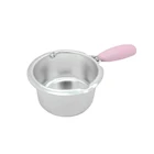 Плавильный котелок для шоколада MagiDeal, духовка, сырный бойлер, для приготовления фондю, инструменты сделай сам, розовый