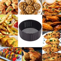 2 6l3 5l air fryer replacement basket non stick sturdy roasting cooking stainless steel baking tray for air fryer accessories