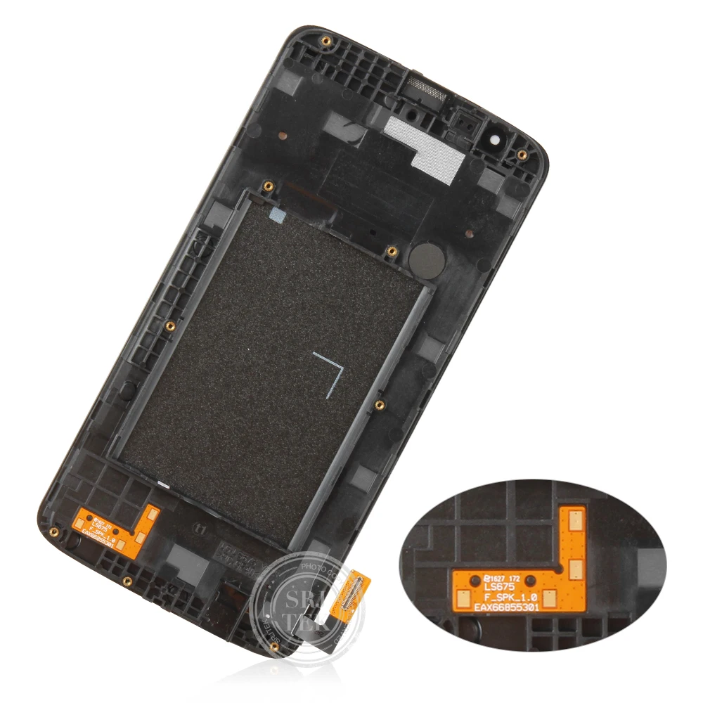 Srjtek для LG K7 Tribute 5 ЖК-дисплей с сенсорным экраном дигитайзер Датчик в сборе рамкой