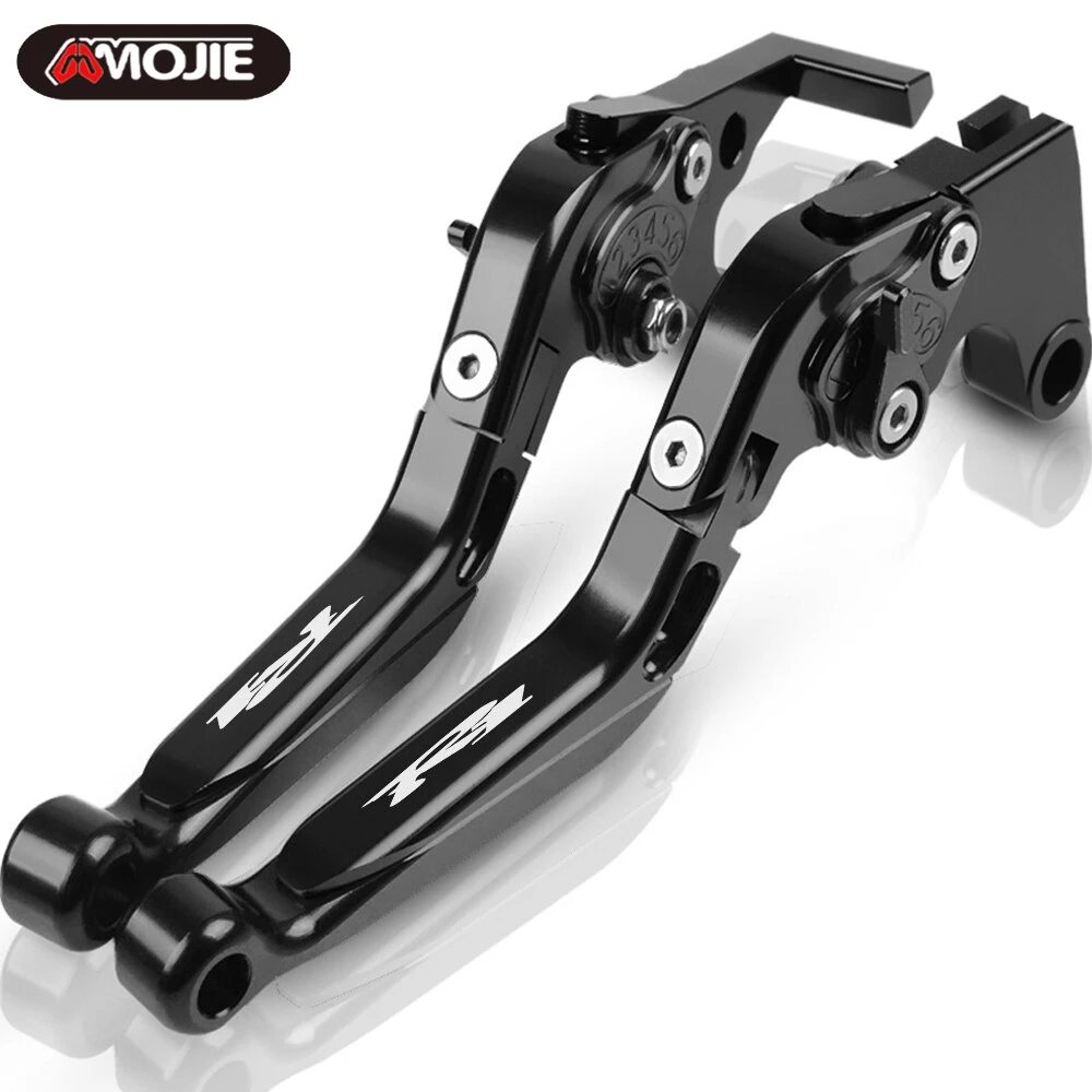 

Motorcycle handbrake Adjustable Handle Brake Clutch Levers YZF-R1 YZF R1 FOR YAMAHA YZFR1 R1M R1S 2015 2016 2017 2018 2019 2020