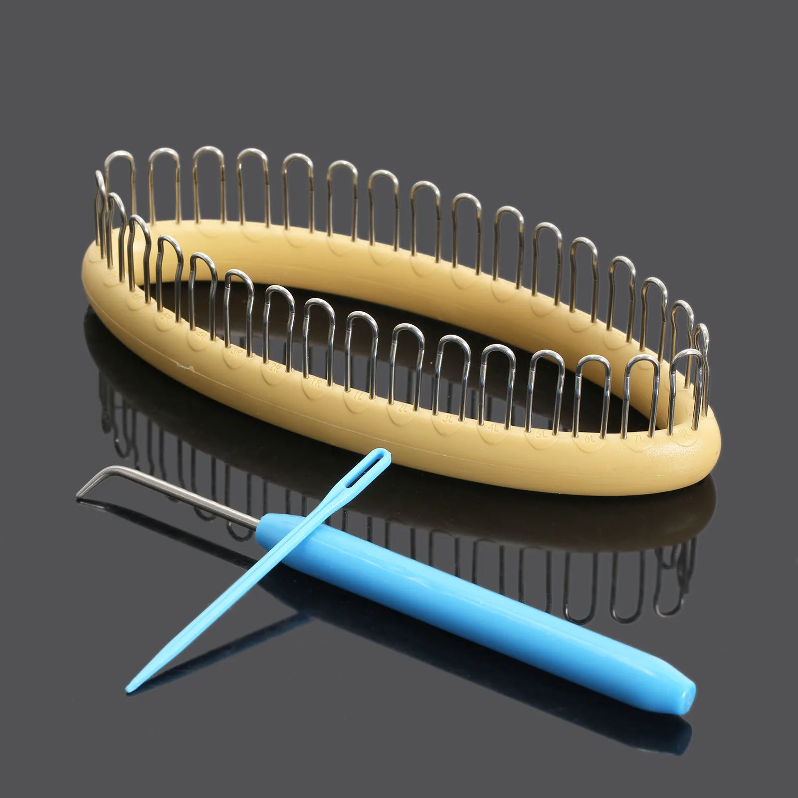 3 вещи/1 комплект Вязание жгутовых полосок + крючок иглы для изготовления носков