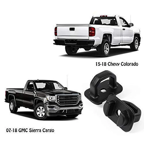 Для Chevy Anchor Truck Bed 4 шт. набор Tie Downs подходит для 07-18 Gmc Sierra Cargo 15-18 Colorado и Canyon Model Truc |
