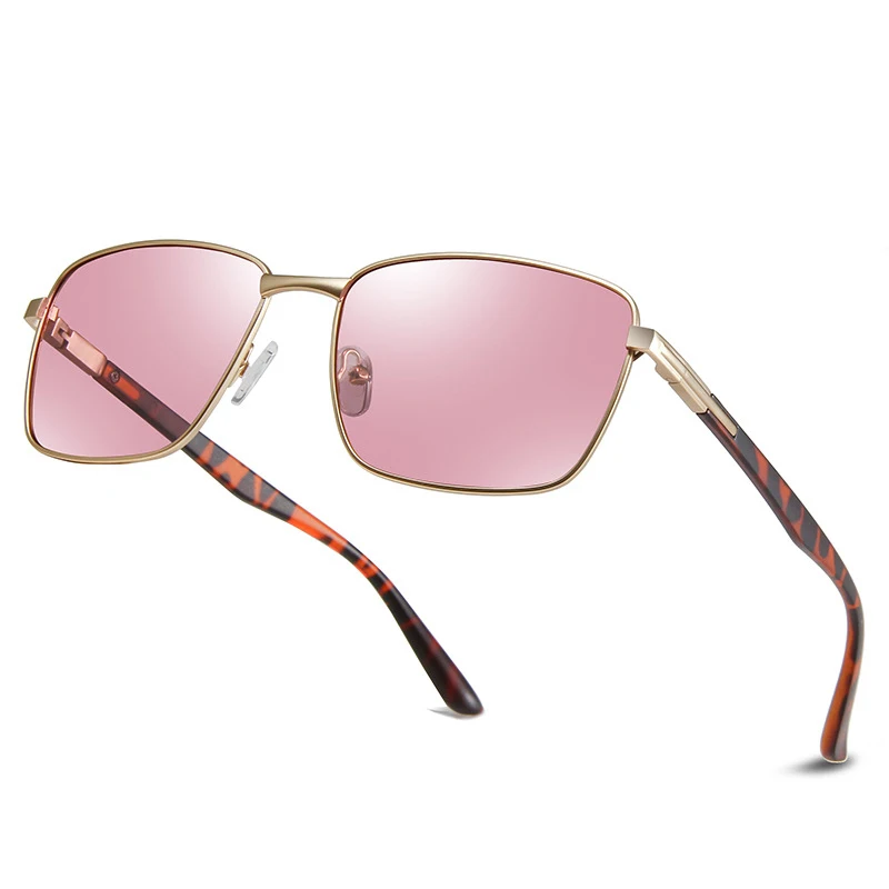 Солнцезащитные очки поляризационные для мужчин и женщин UV-400 в винтажном стиле с