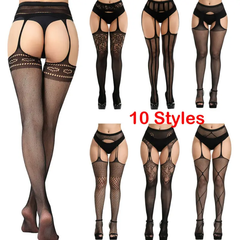Модные женские сексуальные чулки 2020 летний сексуальный черный из прозрачной