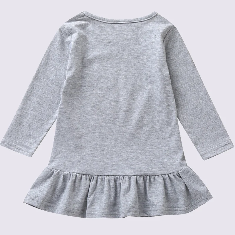 Платье принцессы с единорогом для маленьких девочек весенне-летняя детская