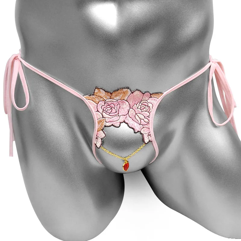 G стринги с открытой промежностью трусики на шнуровке новинка сексуальное