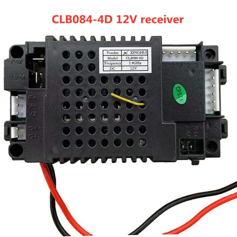 Zhilebao-coche el&eacute;ctrico con control remoto para ni&ntilde;os, transmisor CLB de 2,4G, 12V, CLB084-4D-1