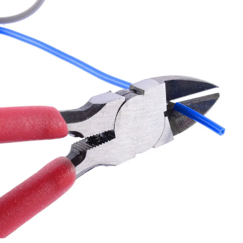 

High Quality Cutters Diagonal Pliers Wire Cable Nippers Tool Carbon Steel + Plastic