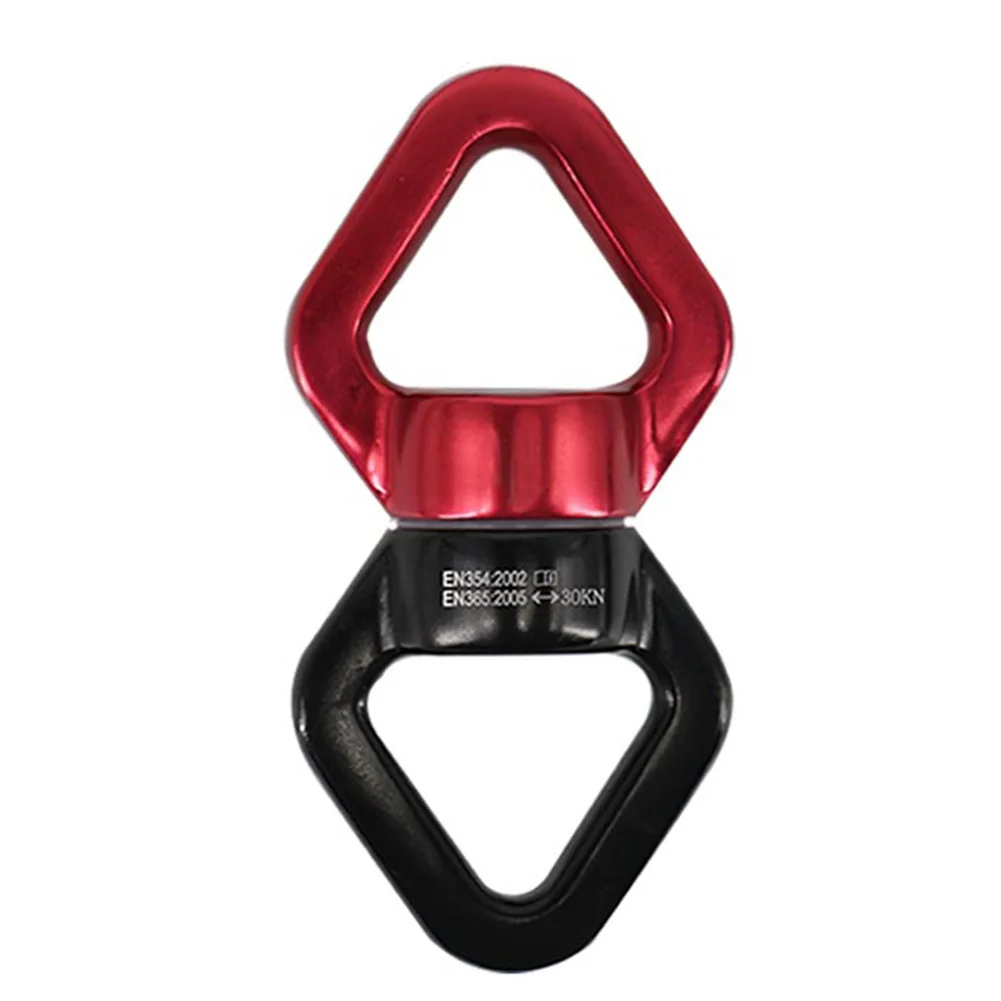 

30 KN Pulling Yoga Swing Swivel Pulley Safest Rotational Device Hanging Accessory for Swing Setting Aerial Dance Rock Climbing
